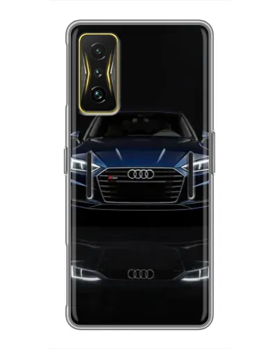 Чохол для Xiaomi POCO F4 GT з картинкою «Audi — нічне відображення»