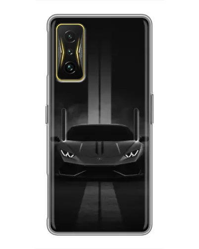 Чохол для Xiaomi POCO F4 GT з картинкою «Lamborghini симетрія доріг»