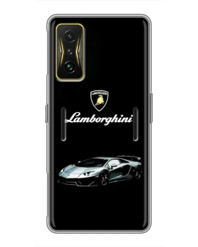 Чохол для Xiaomi POCO F4 GT з картинкою «Логотип Lamborghini класика»