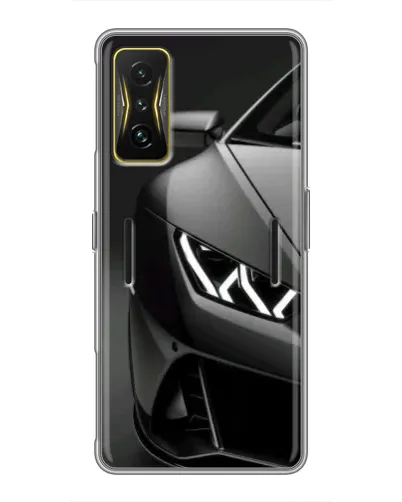 Чохол для Xiaomi POCO F4 GT з картинкою «Lamborghini фари деталізація»