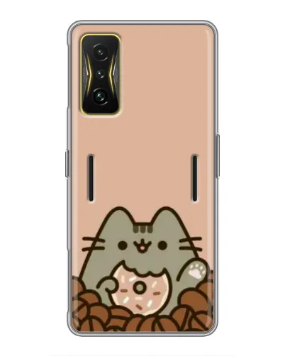 Чохол для Xiaomi POCO F4 GT з картинкою «Кавовий Пушин»