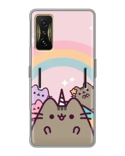 Чохол для Xiaomi POCO F4 GT з картинкою «Єдиноріг Pusheen»