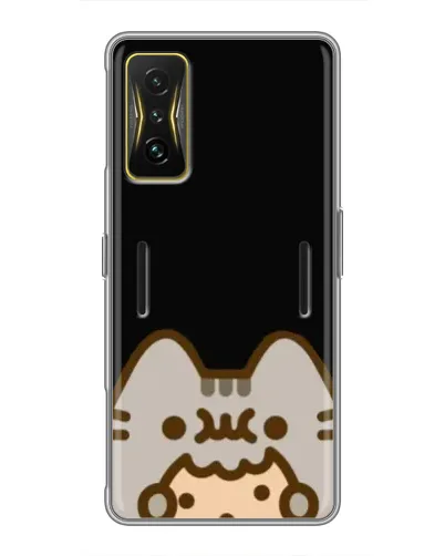 Чохол для Xiaomi POCO F4 GT з картинкою «Пушин на чорному»