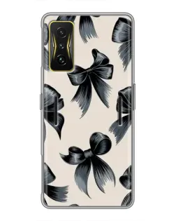 Чохол для Xiaomi POCO F4 GT з картинкою «Банти Coquette»