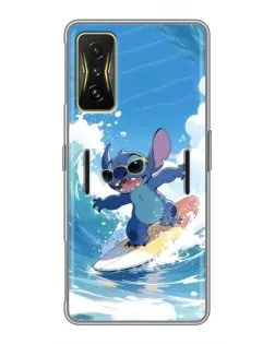Чохол для Xiaomi POCO F4 GT з картинкою «Стіч на хвилі»