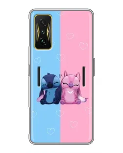 Чохол для Xiaomi POCO F4 GT з картинкою «Stitch та Angel Love»