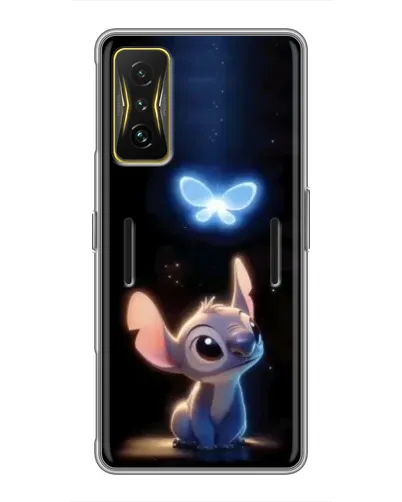 Чехол для Xiaomi POCO F4 GT с картинкой «Сияющий Стич»