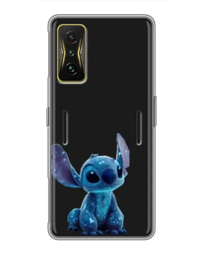 Чохол для Xiaomi POCO F4 GT з картинкою «Стіч на чорному»