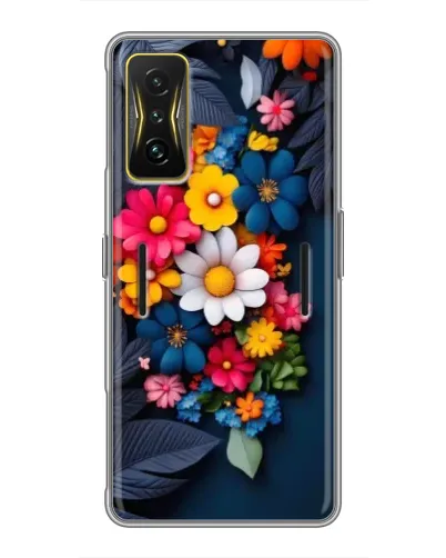 Чохол для Xiaomi POCO F4 GT з картинкою «Квіткова феєрія»