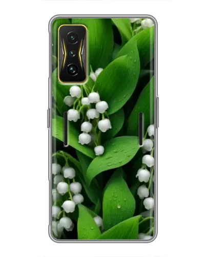 Чохол для Xiaomi POCO F4 GT з картинкою «Конвалії в зелені»