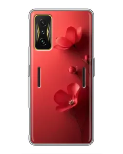 Чохол для Xiaomi POCO F4 GT з картинкою «Макові суцвіття»