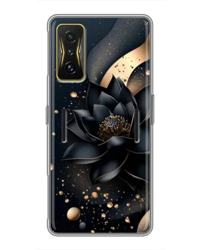 Чохол для Xiaomi POCO F4 GT з картинкою «Чорний лотос»
