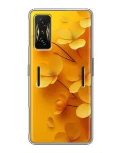 Чохол для Xiaomi POCO F4 GT з картинкою «Золоті пелюстки»