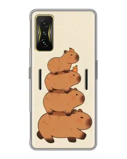 Чохол для Xiaomi POCO F4 GT з картинкою «Вежа з капібар»