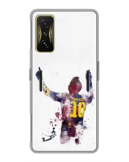 Чохол для Xiaomi POCO F4 GT з картинкою «Messi Barca»