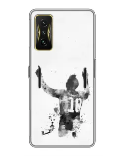 Чохол для Xiaomi POCO F4 GT з картинкою «Messi ART»