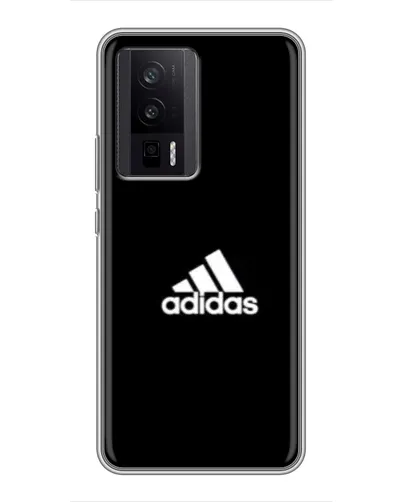 Чехол для Xiaomi POCO F5 Pro с картинкой «Adidas Red Style»