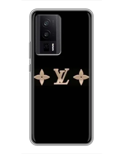 Чехол для Xiaomi POCO F5 Pro с картинкой «Louis Vuitton — минимализм»