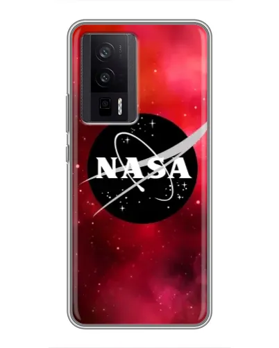 Чехол для Xiaomi POCO F5 Pro с картинкой «NASA — красная туманность»