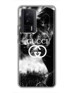 Чохол для Xiaomi POCO F5 Pro з картинкою «Gucci — дика природа»