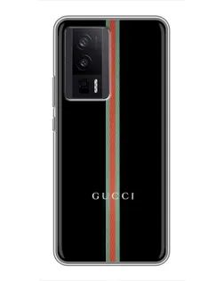 Чохол для Xiaomi POCO F5 Pro з картинкою «Gucci — строга лінія»