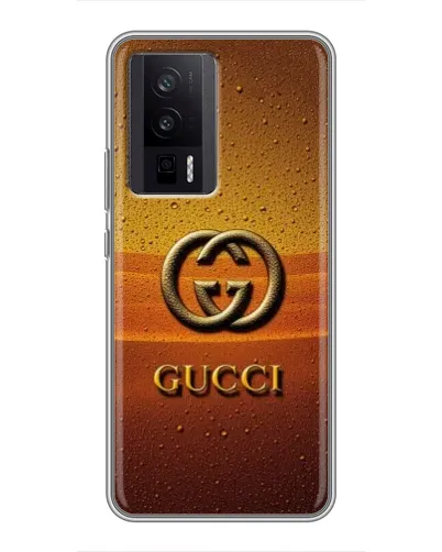 Чехол для Xiaomi POCO F5 Pro с картинкой «Gucci — солнечный градиент» Чехол для Xiaomi POCO F5 Pro с картинкой «Gucci — солнечный градиент»