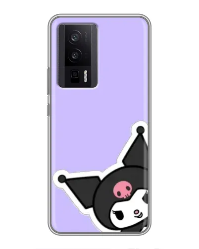 Чехол для Xiaomi POCO F5 Pro с картинкой «Забавная Kuromi» Чехол для Xiaomi POCO F5 Pro с картинкой «Забавная Kuromi»