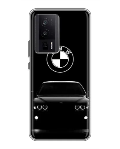 Чехол для Xiaomi POCO F5 Pro с картинкой «BMW — взгляд из темноты»