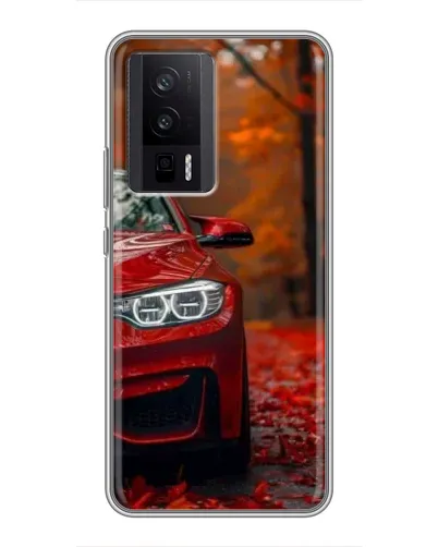 Чехол для Xiaomi POCO F5 Pro с картинкой «Осенняя BMW M4»