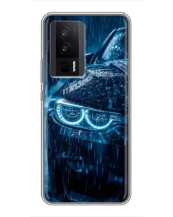 Чехол для Xiaomi POCO F5 Pro с картинкой «BMW под дождем» Чехол для Xiaomi POCO F5 Pro с картинкой «BMW под дождем»