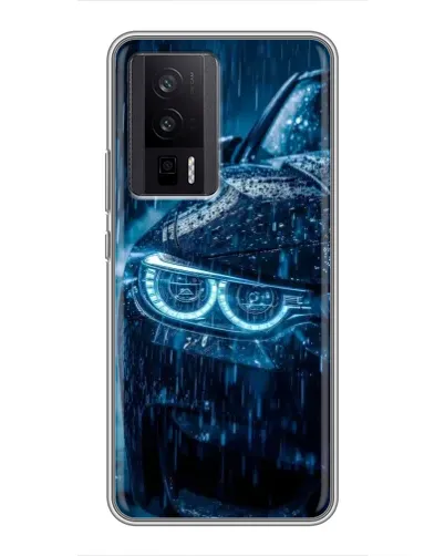 Чехол для Xiaomi POCO F5 Pro с картинкой «BMW под дождем» Чехол для Xiaomi POCO F5 Pro с картинкой «BMW под дождем»