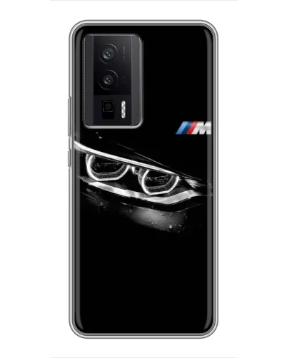 Чехол для Xiaomi POCO F5 Pro с картинкой «BMW — взгляд тигра» Чехол для Xiaomi POCO F5 Pro с картинкой «BMW — взгляд тигра»