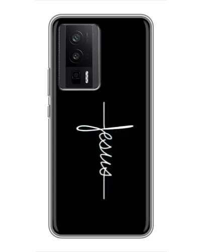 Чехол для Xiaomi POCO F5 Pro с картинкой «Тонкая линия веры»
