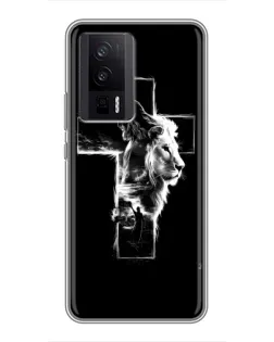Чехол для Xiaomi POCO F5 Pro с картинкой «Сияющий крест Jesus» Чехол для Xiaomi POCO F5 Pro с картинкой «Сияющий крест Jesus»