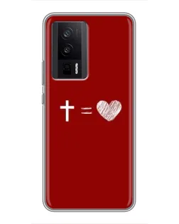 Чехол для Xiaomi POCO F5 Pro с картинкой «Уравнение любви» Чехол для Xiaomi POCO F5 Pro с картинкой «Уравнение любви»