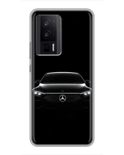 Чехол для Xiaomi POCO F5 Pro с картинкой «Mercedes Vision — концепт»