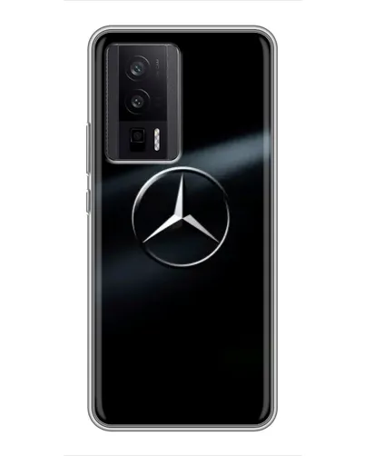 Чехол для Xiaomi POCO F5 Pro с картинкой «Mercedes на металле» Чехол для Xiaomi POCO F5 Pro с картинкой «Mercedes на металле»