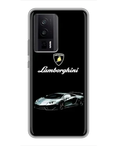 Чехол для Xiaomi POCO F5 Pro с картинкой «Логотип Lamborghini классика» Чехол для Xiaomi POCO F5 Pro с картинкой «Логотип Lamborghini классика»