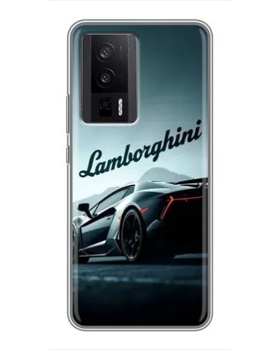 Чехол для Xiaomi POCO F5 Pro с картинкой «Классическая надпись Lamborghini» Чехол для Xiaomi POCO F5 Pro с картинкой «Классическая надпись Lamborghini»