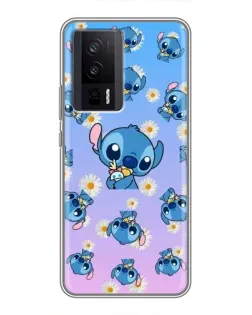 Чехол для Xiaomi POCO F5 Pro с картинкой «Паттерн со Стичем» Чехол для Xiaomi POCO F5 Pro с картинкой «Паттерн со Стичем»