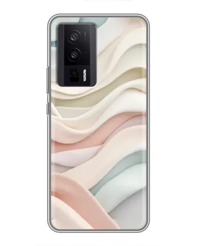 Чехол для Xiaomi POCO F5 Pro с картинкой «Пастельные нежные волны» Чехол для Xiaomi POCO F5 Pro с картинкой «Пастельные нежные волны»