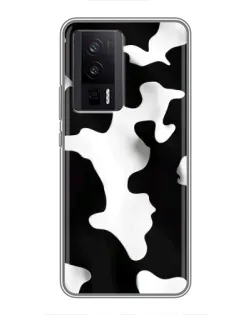 Чехол для Xiaomi POCO F5 Pro с картинкой «Черно-белое пятно»