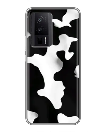Чехол для Xiaomi POCO F5 Pro с картинкой «Черно-белое пятно» Чехол для Xiaomi POCO F5 Pro с картинкой «Черно-белое пятно»