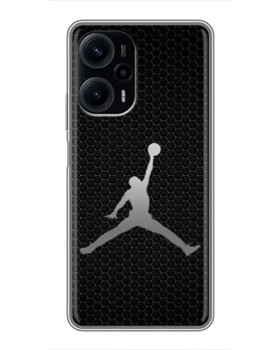 Чехол для Xiaomi POCO F5 с картинкой «Jordan Dark Carbon» Чехол для Xiaomi POCO F5 с картинкой «Jordan Dark Carbon»