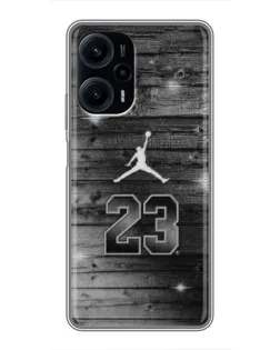 Чехол для Xiaomi POCO F5 с картинкой «Jordan Carbon 23»