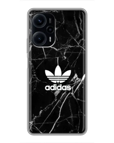 Чехол для Xiaomi POCO F5 с картинкой «Белый мрамор Adidas» Чехол для Xiaomi POCO F5 с картинкой «Белый мрамор Adidas»