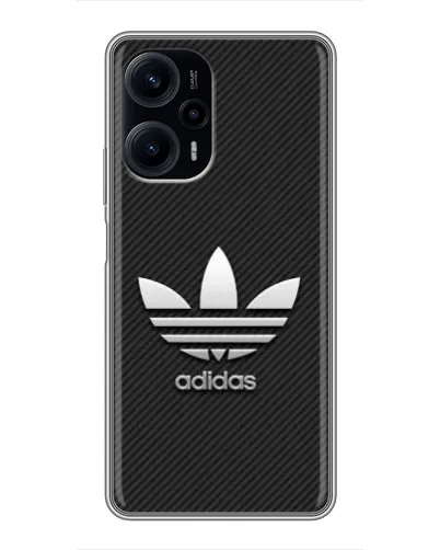Чехол для Xiaomi POCO F5 с картинкой «Adidas Карбоновая текстура» Чехол для Xiaomi POCO F5 с картинкой «Adidas Карбоновая текстура»