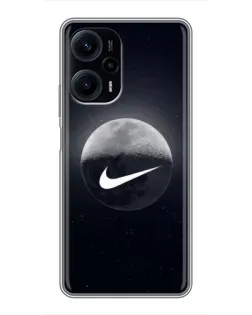 Чехол для Xiaomi POCO F5 с картинкой «Nike в стиле граффити» Чехол для Xiaomi POCO F5 с картинкой «Nike в стиле граффити»