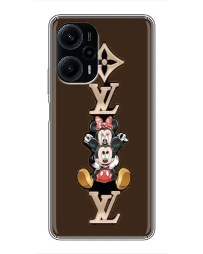 Чохол для Xiaomi POCO F5 з картинкою «LV та Міккі Маус»