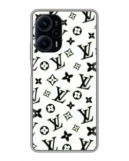 Чохол для Xiaomi POCO F5 з картинкою «Монохромний хаос LV»